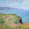 Monet's Cliff near Pourville (1882) Reproduction, High-Quality Hand-Painted Oil Painting from Dafen Village Studio