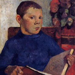Paul Gauguin "Clovis" 1886 - Oil Painting Reproduction | Captivating Portrait with Bold Colors and Unique Style
