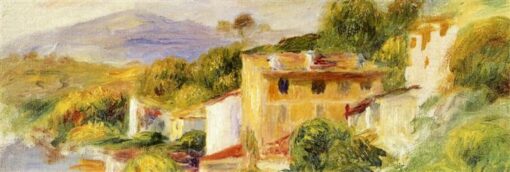 Reproduction of Pierre-Auguste Renoir’s “Coastal Landscape” – Hand-Painted Oil Painting of Natural Beauty | Dafen Village