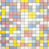 Piet Mondrian 'Composition with Grid IX' (1919) – Iconic Minimalist Oil Painting Reproduction