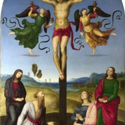 Raphael's 'Crucifixion' – High-Quality Oil Painting Reproduction in High Renaissance Style