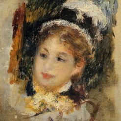 Buy Renoir’s "Dame en toilette de Ville" – Stunning Oil Painting of Elegant Woman in 19th Century Fashion | Dafen Village