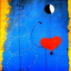 Dancer by Joan Miró – Unique Oil Painting Reproduction, Ideal for Modern Home Decor, Dafen Village Studio