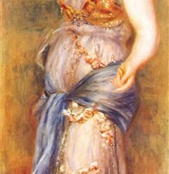Dancer with Castanets" – Handcrafted Oil Reproduction of Renoir’s Lively and Colorful Dance | Dafen Village