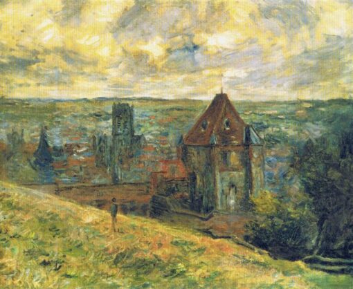 Dieppe von Claude Monet - 1882 Original-Ölgemälde Reproduktion, Küsten-Impressionistische Landschaft Kunst für Home Decor