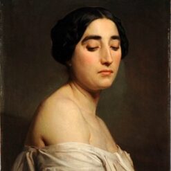 Custom Oil Painting of Bouguereau's "Disdain" | 1850 Artwork from Dafen Village Studio
