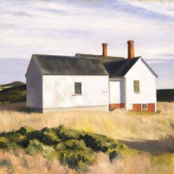 Ryder's House" by Edward Hopper - 1933 Oil Painting Reproduction | Beautiful Hand-Painted Canvas Artwork for Art Collectors