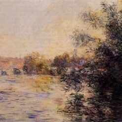 Evening Effect of the Seine (1881) by Claude Monet - Stunning Oil Painting Reproduction | Dafen Village Art Studio