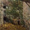 Farmyard by Claude Monet (1878) | Custom Hand-Painted Oil Painting from Dafen Village Studio
