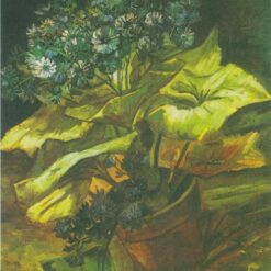 Beautiful Flower Pot with Asters (1886) by Vincent van Gogh - Hand-Painted Oil Painting Reproduction from Dafen Village Artists