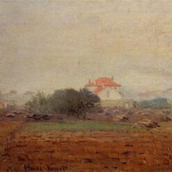 Authentic "Fog" by Claude Monet (1872) - Custom Oil Painting, Handcrafted with Care by Dafen Village Artists