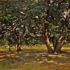 Dafen Village Custom Oil Painting of Fontainebleau Forest (1865) by Claude Monet - Beautifully Reproduced Impressionist Art