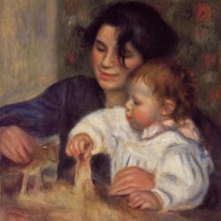 Pierre-Auguste Renoir "Gabrielle and Jean" (1895) Oil Painting Reproduction – Hand-painted Masterpiece from Dafen Village