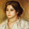Buy Renoir "Gabrielle Wearing a Necklace" 1906 – High-Quality Oil Painting Reproduction by Dafen Village Artists