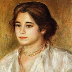Buy Renoir "Gabrielle Wearing a Necklace" 1906 – High-Quality Oil Painting Reproduction by Dafen Village Artists