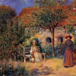 Buy Renoir "Garden Scene in Brittany" 1886 – High-Quality Oil Painting Reproduction by Dafen Village Artists