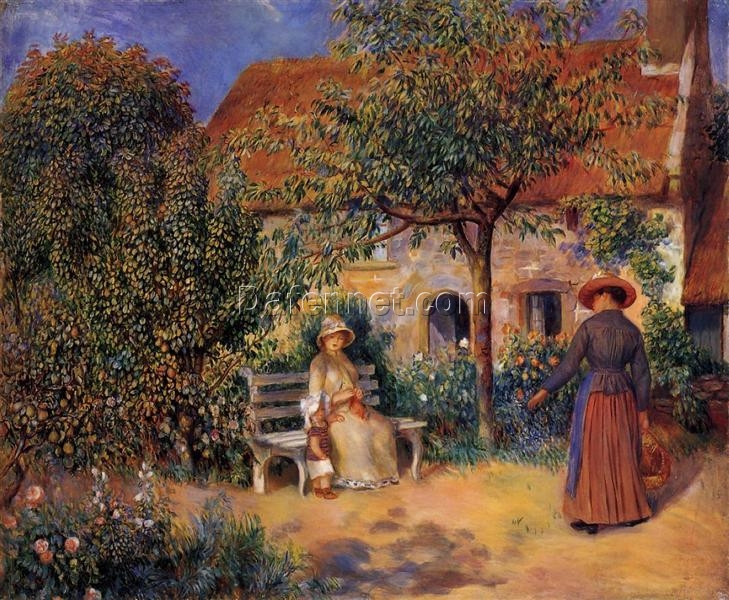 Buy Renoir “Garden Scene in Brittany” 1886 – High-Quality Oil Painting Reproduction by Dafen Village Artists