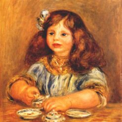 Genevieve Bernheim de Villers" by Pierre-Auguste Renoir – 1910 Oil Painting Reproduction – Custom Art from Dafen Village