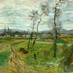 Exclusive Custom Oil Painting of Gennevilliers Plain by Claude Monet, 1877 – Dafen Village Studio Quality Reproduction