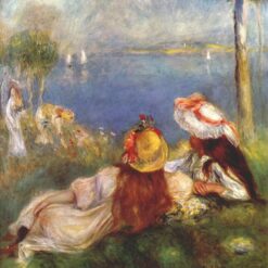 Buy Renoir "Girls on the Seashore" 1894 – High-Quality Oil Painting Reproduction by Dafen Village Artists