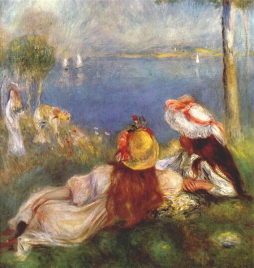 Buy Renoir “Girls on the Seashore” 1894 – High-Quality Oil Painting Reproduction by Dafen Village Artists