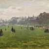 Claude Monet 1871 Green Park in London Oil Reproduction – Handcrafted Art from Dafen Village