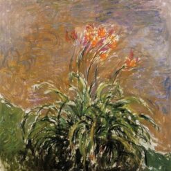 Reproduction of Claude Monet's Hemerocallis (1914-1917) – Hand-Painted Impressionist Floral Masterpiece