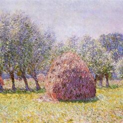 Impressionist Monet Haystack 1865 – Custom Oil Painting Reproduction by Skilled Dafen Village Artists