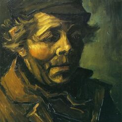 Vincent van Gogh Head of a Peasant (Study for the Potato Eaters) – Detailed Custom Oil Painting from Dafen Village Studio