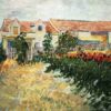 house with sunflowers 1887