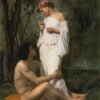 Idylle" by Bouguereau | Hand-painted Oil Painting Reproduction of 1851 Masterpiece