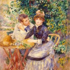 Pierre-Auguste Renoir "In the Garden" (1885) Oil Painting Reproduction – Hand-painted Masterpiece from Dafen Village