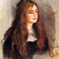 Pierre-Auguste Renoir "Julie Manet" (1894) Oil Painting Reproduction – Hand-painted Masterpiece from Dafen Village