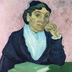 Fine Art Reproduction of L'Arlesienne, Portrait of Madame Ginoux by Van Gogh - 1890 Oil Painting