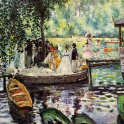 Pierre-Auguste Renoir "La Grenouillère" 1869 – Oil Painting Reproduction – Hand-painted Masterpiece from Dafen Village