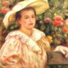 Renoir "Lady with White Hat" 1895 – Premium Oil Painting Reproduction from Dafen Village Art Studio