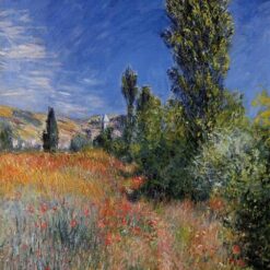 Impressionist Masterpiece: Landscape on the Ile Saint-Martin by Claude Monet (1881) - Hand-Painted Oil Painting from Dafen Village
