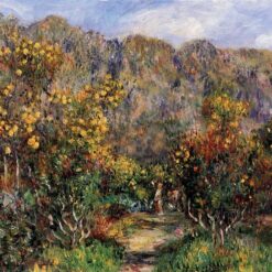 Pierre-Auguste Renoir "Landscape with Mimosas" (1912) Oil Painting Reproduction – Hand-painted Masterpiece from Dafen Village