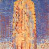 Lighthouse in Westkapelle by Piet Mondrian - Authentic Hand-Painted Oil Painting on Canvas | Dutch Coastal Landscape Art