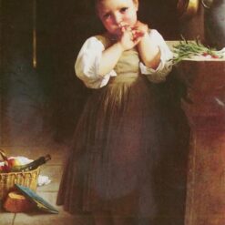 Buy "Little Sulky" (Petite Boudeuse) by William-Adolphe Bouguereau | Custom Oil Painting Reproduction from Dafen Village