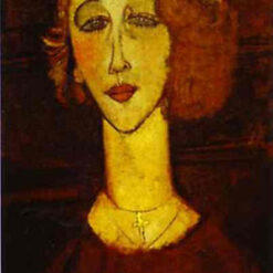 Amedeo Modigliani "Lolotte" 1916 - Authentic Oil Painting Reproduction | Elegant Canvas Art from Dafen Village