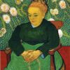 Hand-painted Vincent van Gogh Oil Painting of "A Meadow in the Mountains: Le Mas de Saint-Paul" (1889) - Ideal for Home Decor