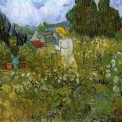 Vincent van Gogh's Mademoiselle Gachet in Her Garden (1890) - Custom Oil Painting from Dafen Village Professional Artists