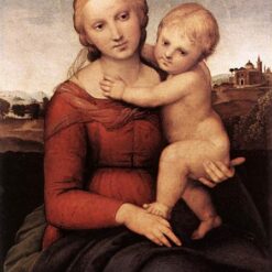 Raphael's 'Madonna and Child' – High-Quality Oil Painting Reproduction in High Renaissance Style