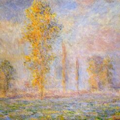 Claude Monet’s Meadow at Giverny (1888) - High-quality Oil Painting | Impressionist Nature Scene | Dafen Village Studio