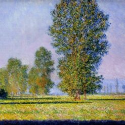 Impressionist Meadow at Limetz (1888) Oil Painting by Claude Monet | Dafen Village Studio Custom Art Piece