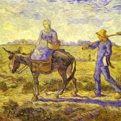 Vincent van Gogh "Morning, Going to Work" (1890) - Beautifully Crafted Oil Painting from Dafen Village Artists