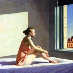 Morning Sun" by Edward Hopper 1952 - Hand-Painted Oil Painting Reproduction | Fine Art Canvas from Dafen Village