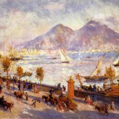 Renoir "Mount Vesuvius in the Morning" 1881 – Premium Oil Painting Reproduction from Dafen Village Art Studio