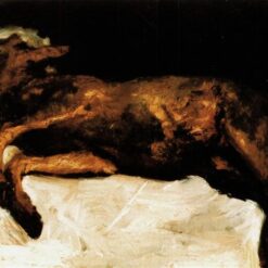 Handmade Reproduction of Vincent van Gogh's 1884 'New-Born Calf on Straw' - Custom Oil Painting from Dafen Village